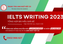 Tổng hợp bài mẫu IELTS Writing 2023  - Cập nhật liên tục nhanh nhất
